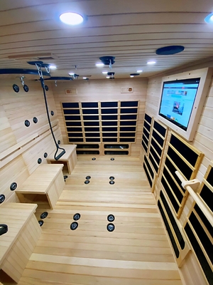 Sauna exterior do vapor do certificado seco de RoHs do CE da sala da sauna da ioga