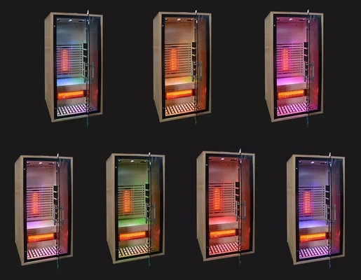 Dê forma a termas infravermelhos distantes Mini Sauna For Half Body finlandês 100KG da sauna da sala