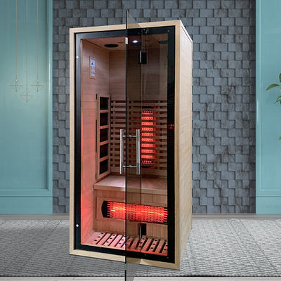 Dê forma a termas infravermelhos distantes Mini Sauna For Half Body finlandês 100KG da sauna da sala