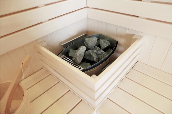 Pessoa seca grande Cedar Sauna da família 4 da casa de combinação da sauna do vapor do CE do tamanho
