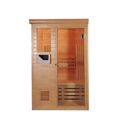 Sauna de madeira do vapor da pessoa da sala 4 de sal do canto da casa pré-fabricada para a sala de hotel