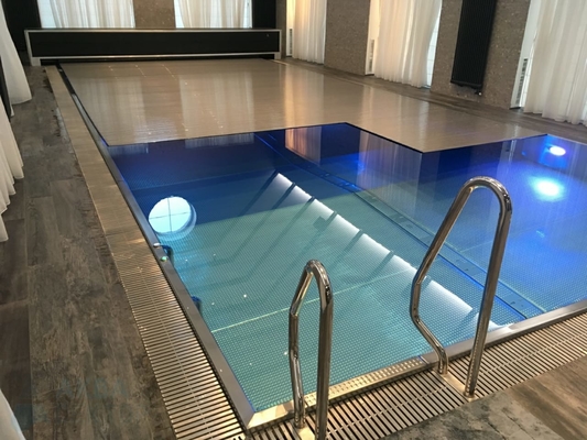 Associação luxuosa dos termas modulares bonitos 12x24 Inground da nadada da associação do inground do quadro do metal do jardim de Hydromassage