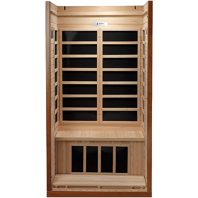 Sala infravermelha incluida original exterior da sauna da ioga da aptidão da perda de peso da sala da sauna de 4 pessoas