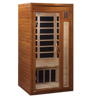 Sala infravermelha incluida original exterior da sauna da ioga da aptidão da perda de peso da sala da sauna de 4 pessoas