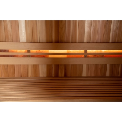 4-6 abeto vermelho nórdico interno tradicional das saunas 9kw da pessoa seco com calefator de Harvia