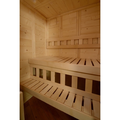 sala nórdica da sauna do vapor do abeto vermelho da pessoa seca tradicional da sala ETL 2 da sauna 6kw