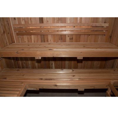 cedro vermelho ETL da madeira interna tradicional seca da sauna do vapor 220V