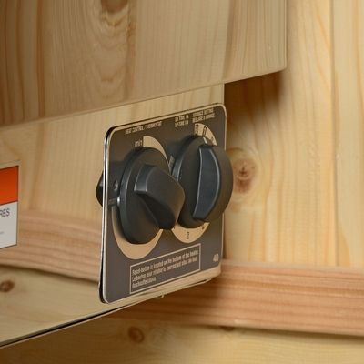 cedro vermelho ETL da madeira interna tradicional seca da sauna do vapor 220V